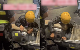 Đang giao đồ ăn, nam shipper ngã gục xuống yên xe, cảnh sát nhanh chóng tìm được nguyên nhân