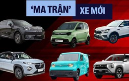 ‘Ma trận’ 29 xe lần đầu ra mắt Việt Nam năm 2025: Xe điện, xe Trung Quốc lấn lướt