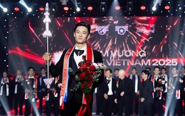 Người mẫu Tiến Dũng đăng quang nam vương Manhunt Vietnam 2025