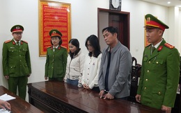 Đồng loạt khám xét 9 địa điểm, bắt giám đốc Vũ Sơn và kế toán Vũ Thị Khánh Huyền