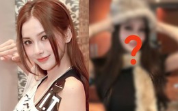 Angelababy đang làm gì với gương mặt của mình vậy?