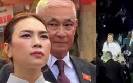 Vệ sĩ lớn tuổi chạy theo Mỹ Tâm lúc nửa đêm ở Hà Nội