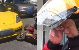 Shipper tông hỏng xe Porsche, bật khóc giữa đường nhưng chủ xe không bắt đền, còn đòi chi trả viện phí: Nhờ 1 câu nói!
