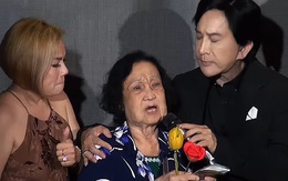 Nữ nghệ sĩ nghèo khổ chống gậy nhận 25 triệu, bật khóc nói với NSƯT Kim Tử Long