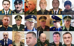 17 tướng lĩnh Nga thiệt mạng vì xung đột