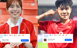 Màn tương tác "tình hơn chữ tình" của hotgirl bắn súng Phí Thanh Thảo và Lý Đức U22 Việt Nam giữa ồn ào tình cảm