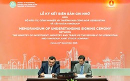 Vingroup nhảy vào Uzbekistan: Được cam kết quỹ đất 1.000 ha tại thủ đô