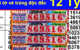 Xổ số miền Nam: Chiều 26-12, thêm một khách hàng trúng độc đắc ở Vĩnh Long