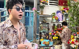 Nam ca sĩ 44 tuổi về tận mộ Vân Quang Long làm một việc