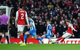 Arsenal vất vả vượt qua Brighton, Florian Wirtz tìm thấy bàn thắng ở Liverpool