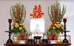 5 việc nên làm với bàn thờ trước ngày 31/12