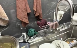 Chiếc bồn rửa bát đủ "gây bão" MXH: Nếu cái nhà này không có phụ nữ thì sẽ biến thành cái gì?