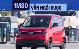 Đừng để ngoại hình đánh lừa, VinFast Minio Green có thể 'cân' được người cao 1m80 như thế này đây!