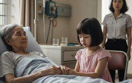 Nghe được câu con gái cầu xin trong phòng bệnh của bà nội, tôi đứng ở cửa mà chết lặng, chân tay lạnh ngắt