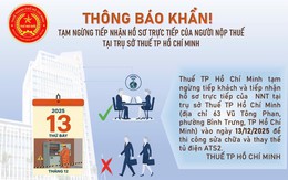Thuế TP.HCM thông báo khẩn
