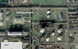 Ảnh vệ tinh xác nhận thiệt hại tại nhà máy lọc dầu Afipsky sau cuộc tấn công