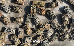 Số lượng khổng lồ xe tăng Nga viện trợ Syria bị loại bỏ không thương tiếc