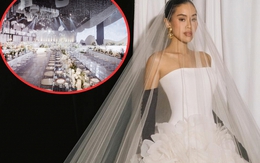 Bên trong địa điểm tổ chức đám cưới của Tiên Nguyễn và chồng gốc Dubai