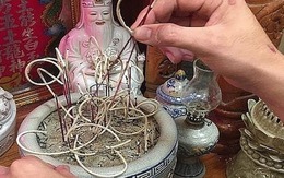 5 kiểu thắp hương sai cách