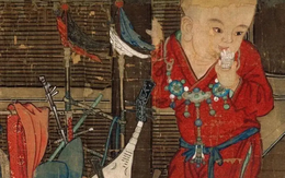 Phóng to tranh 10 lần thấy đứa trẻ ‘tương lai’ dùng ống hút, chuyên gia: Thứ đó đã có từ 1.200 năm trước