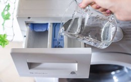 Cho giấm vào máy giặt có tác dụng gì?