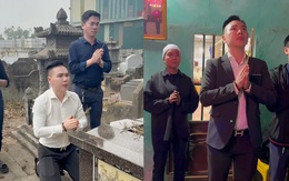 Châu Việt Cường về đám giỗ thắp hương cho nạn nhân năm xưa: "Anh xin lỗi em nhiều lắm, nếu có kiếp sau..."