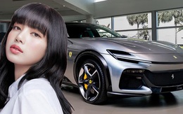 Lisa BLACKPINK khoe mới tậu Ferrari Purosangue: Chỉ xe đã ít nhất 40 tỷ, còn thêm gói trang bị chất chơi