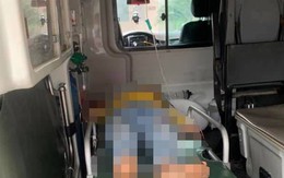 Uống chai nước lạ nhặt được, 2 chị em nguy kịch