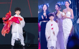 Nam vương nhí Thế giới 2024 trình diễn thời trang cùng Hoa hậu H’Hen Niê