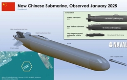 Trung Quốc đang chế tạo tàu ngầm không người lái lớn nhất thế giới