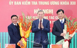 Tổng Bí thư Tô Lâm dự Hội nghị bàn giao công tác của Chủ nhiệm Ủy ban Kiểm tra Trung ương