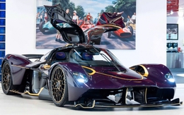 Chiêm ngưỡng Aston Martin Valkyrie giá 16 tỷ đồng với lớp phủ vàng 24K