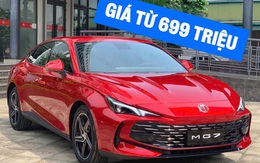 MG7 giảm 40 triệu đồng tại đại lý, khởi điểm từ 699 triệu đồng: Sedan hạng D nhưng giá cạnh tranh cùng Mazda3, Kia K3