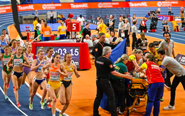 Nữ VĐV điền kinh va chạm kinh hoàng, bất tỉnh giữa đường đua 3.000m