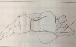 Học sinh tiểu học vẽ tranh khiến mẹ ngượng chín mặt vì sự "thật thà" của con