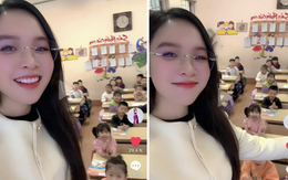 Cô giáo tiểu học xinh đẹp khiến dân mạng mê mẩn, ứng xử cực khéo trước tình huống nhạy cảm
