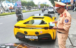 Dàn siêu xe vượt đèn đỏ vừa bị xử phạt 167 triệu đồng thuộc sở hữu của ai?