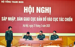 Bộ trưởng Bộ Quốc phòng quyết định sáp nhập Cục Bản đồ vào Cục Tác chiến