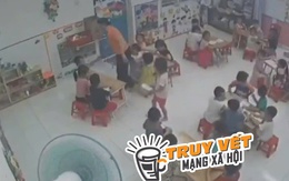 Xôn xao clip cô giáo dùng tay và đồ vật tác động lên người các bé mầm non