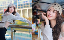 Hoa hậu Sella Trương khoe sắc vóc gợi cảm ở Thái Lan