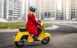 Mê Vespa cổ mà không thích bóp côn vặn số thì phải làm sao?