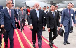 Tổng thống Brazil đến Hà Nội, bắt đầu thăm cấp Nhà nước tới Việt Nam