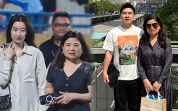 Mẹ chồng Đỗ Mỹ Linh diện váy hiệu 100 triệu, phong thái phu nhân chủ tịch gây chú ý trên MXH