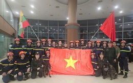 Mang theo flycam, radar, đoàn cứu hộ Bộ Công an sẵn sàng cứu nạn động đất ở Myanmar từ sáng nay