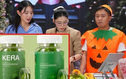 Sản phẩm "hao hao" kẹo rau Hằng Du Mục, Quang Linh, Thùy Tiên quảng cáo trên chợ mạng Trung Quốc: Giá chỉ bằng 1/4, muốn in nhãn gì cũng có