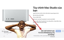 Xem thử giá Mac Studio bản "max option" và cái kết... hết hồn: Đắt hơn cả Vinfast VF3!