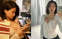 Louis Phạm chăm mặc đồ hở bạo, khoe vòng 1 nóng bỏng mới phẫu thuật thẩm mỹ