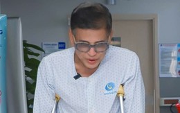 MC Thanh Bạch ngã xuống hố sâu 3 m