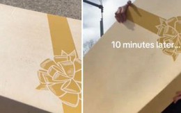 Mở chiếc hộp cũ nhặt được trên đường, cô gái sốc với thứ bên trong