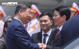 Hình ảnh Tổng Bí thư, Chủ tịch Trung Quốc Tập Cận Bình đến Nội Bài